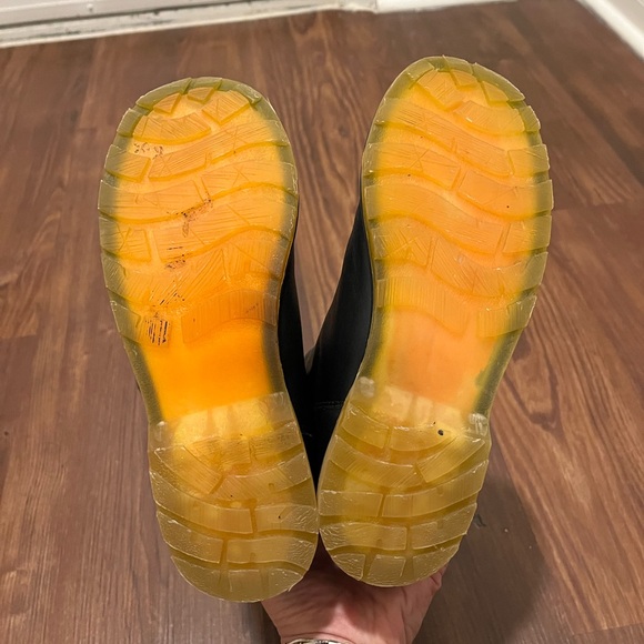 Black Leather Boots Size 36 - Picture 7 of 14